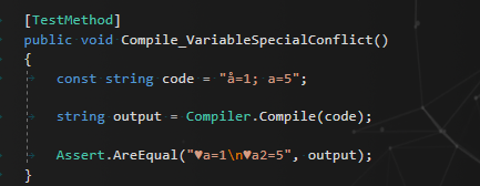 Variable name conflict resolving